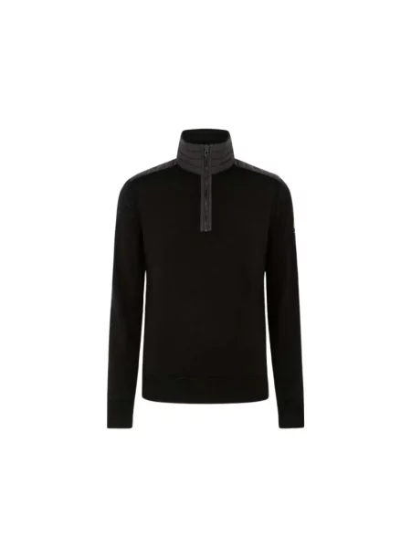 Dzianinowy sweter Belstaff czarny