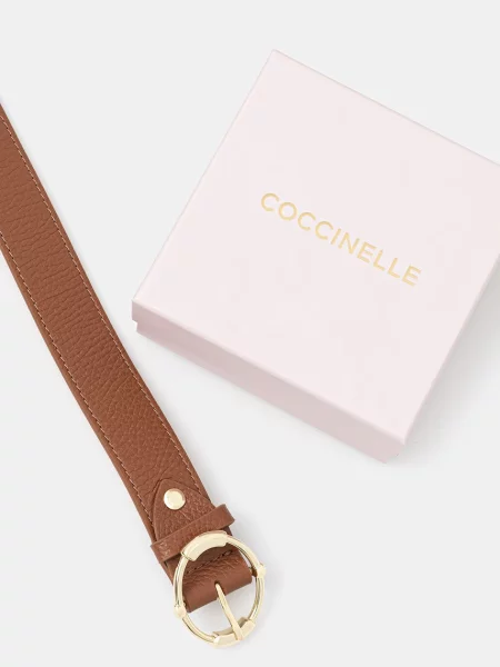 Coccinelle pas usnjeni MARLIE rjava