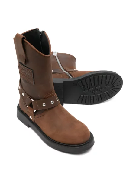 Buty do kostki dziecięce Dsquared2 brązowe