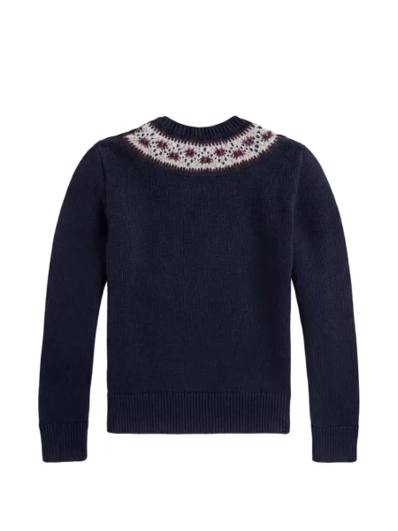 Sweter dziecięcy Polo Ralph Lauren niebieski