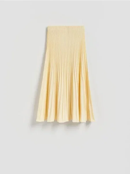 Reserved Спідниця з додаванням світло-жовтий жовта