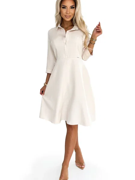 Rochie tip cămașă Numoco de costum