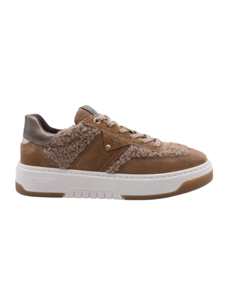 Sneakersy Nerogiardini brązowe