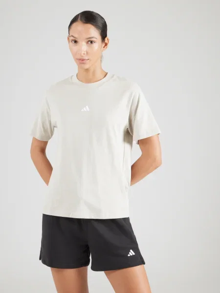 Tričko Adidas Sportswear s autogramom biela