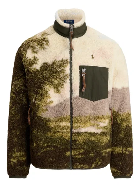 Ριγέ δερμάτινος κάλτσες Polo Ralph Lauren με κορδόνι μαύρο