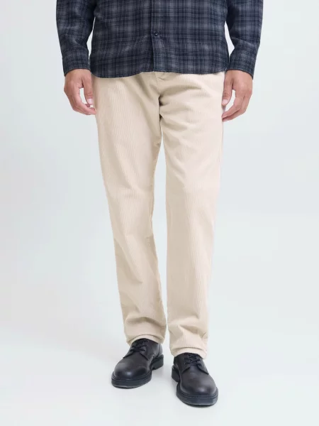 JJ Rebel Pantaloni JREBKENNI lână alb
