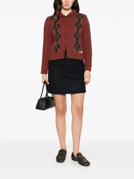 Fusta mini A.p.c. de lână albastru