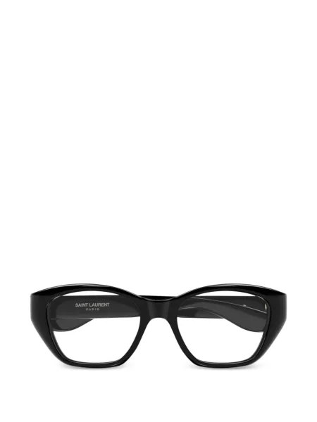Ochelari de soare Saint Laurent Eyewear cu autograf negru