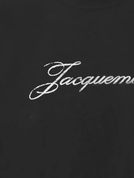 Tricou Jacquemus cu imagine negru