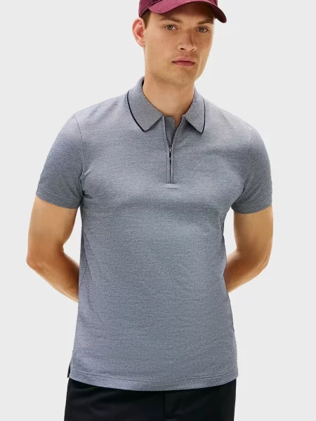 Поло Tommy Hilfiger сіре