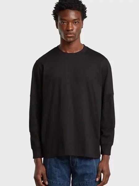 Лонгслів G-star Raw чорний