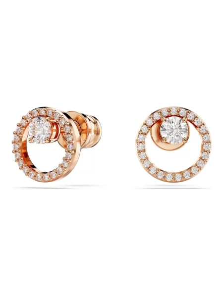 Kolczyki Swarovski żółte