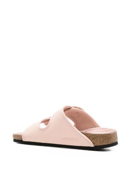 Papuci Birkenstock cu autograf roz