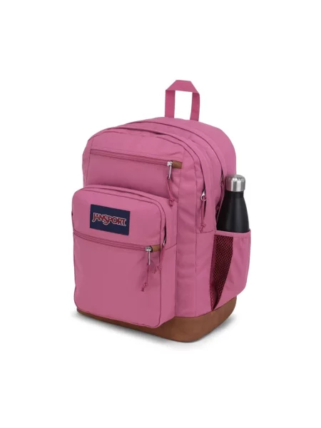 Torba Jansport skórzana różowa