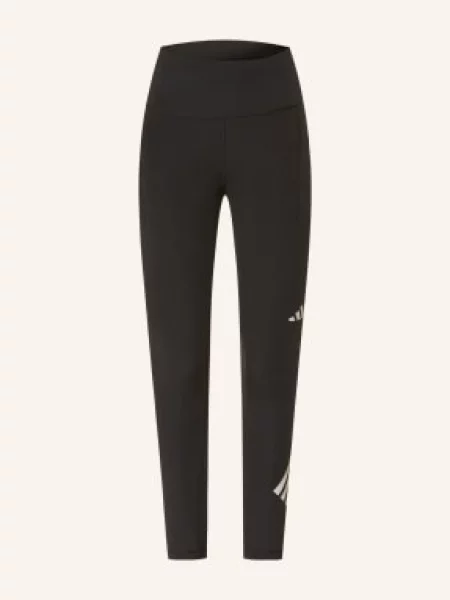 Adidas Běžecké Legíny černá