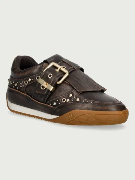 Liu Jo LEWIS 06 sneakers pentru femei din piele maro