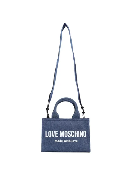LOVE MOSCHINO Kabelka modrá