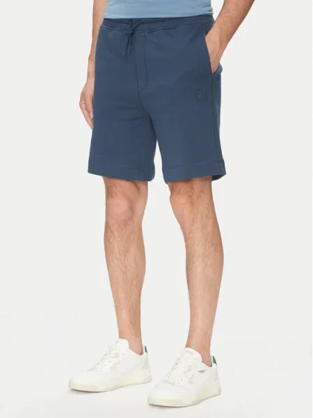 Pantaloni Boss scurte albastru