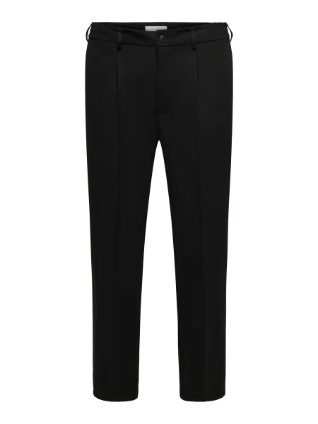 Only & Sons Pantaloni cutați ONSMIRO' negru