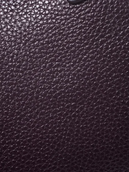 Geanta de piele Akris din piele violet