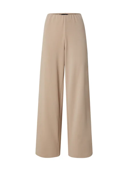 VERO MODA Nadrág VMBERLIN teveszín / fekete fehér