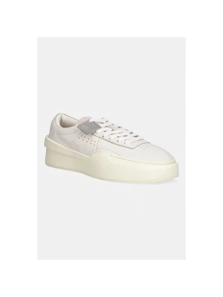Sneakersy Lacoste skórzane beżowe