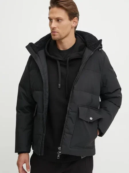 Tommy Hilfiger rövid kabát férfi téli fekete