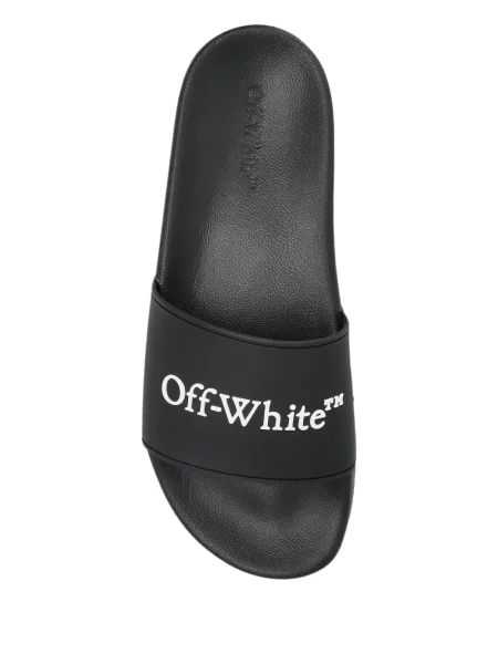 Papuci Off-white alb