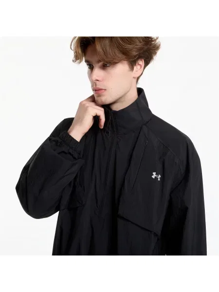 Ветровка Under Armour Unstoppable Woven Half Zip Solid Ultimate Black XL черно