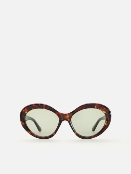 Reserved Ochelari de soare verde-oliv deschis verde