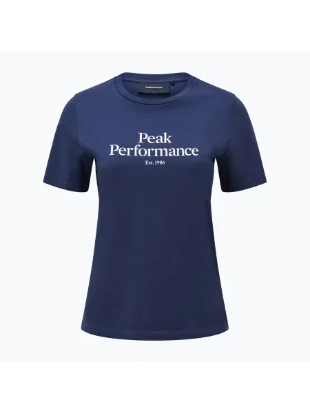 Olcsóbban. Női Peak Performance Original póló árnyék. Méret: XS kék