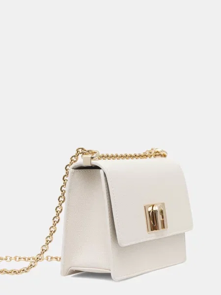 FURLA Geantă de umăr fildeş bej