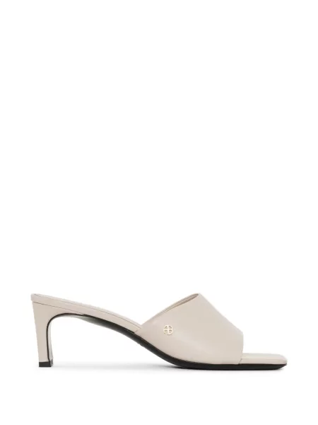 Papuci tip mules Anine Bing cu autograf