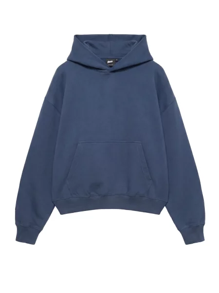 Geacă Pull&bear de lână alb