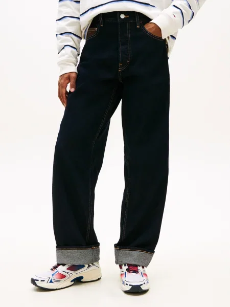 Tommy Jeans Džínsy JAIMIE tmavomodrá