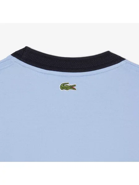 Футболка Lacoste голубая
