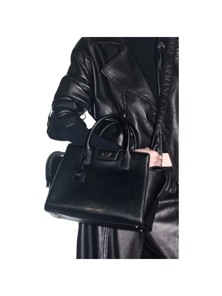 Geantă Armani Exchange negru