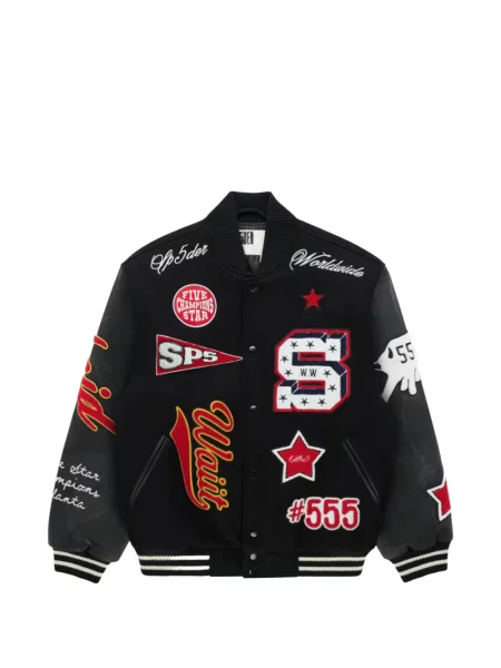 Geacă bomber Sp5der negru