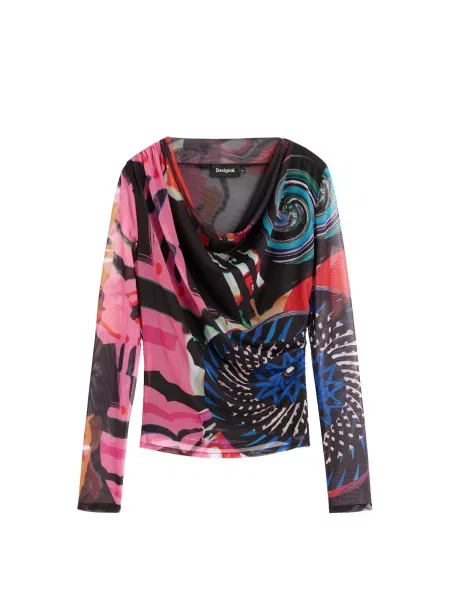 Desigual Tricou M. C. Lacroix mai multe culori