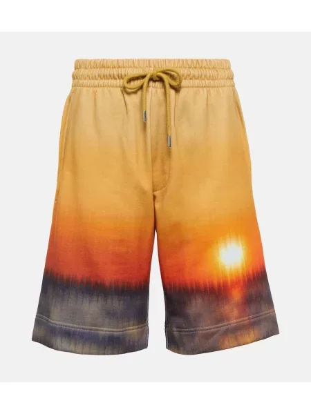 Szorty Dries Van Noten z nadrukiem z dżerseju