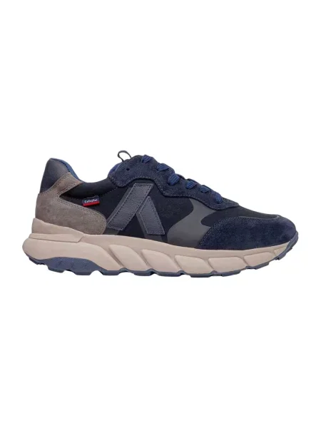 Sneakersy Callaghan skórzane niebieskie
