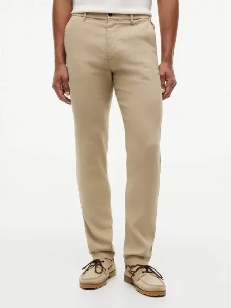 Chino nadrág Tommy Hilfiger bézs