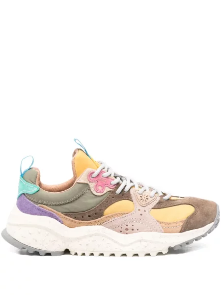 Květinové tenisky Flower Mountain žluté