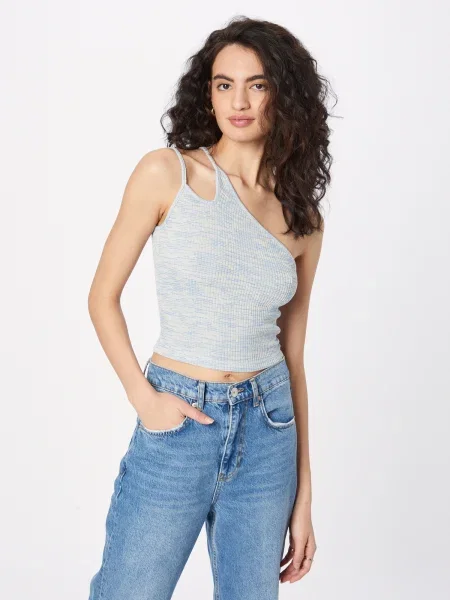 NLY by Nelly Top pastel albastru