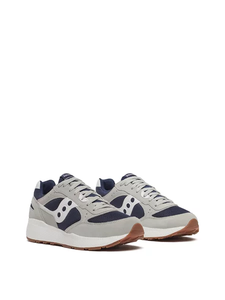 Замшевые повседневные кроссовки Saucony синие