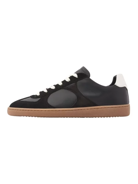 Sneakersy Nubikk skórzane czarne