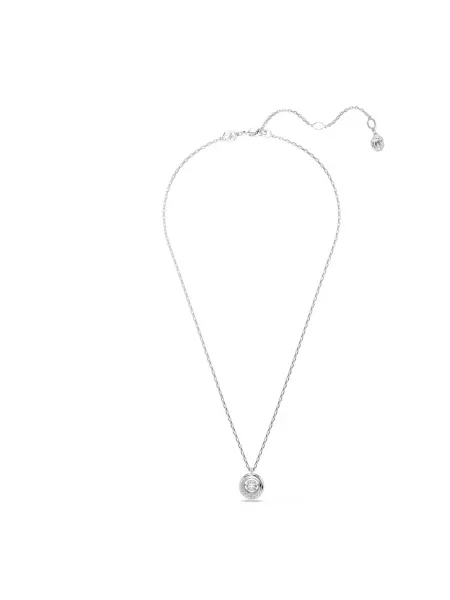 Naszyjnik Swarovski szary