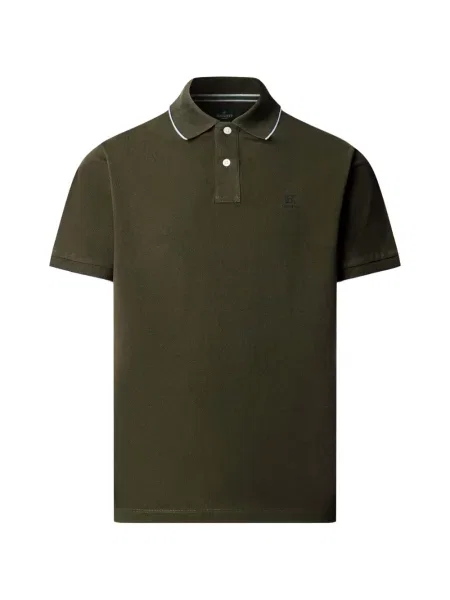 Tricou polo Hackett London verde