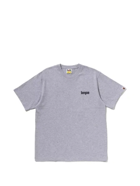 Tricou grafic A Bathing Ape® cu imagine gri