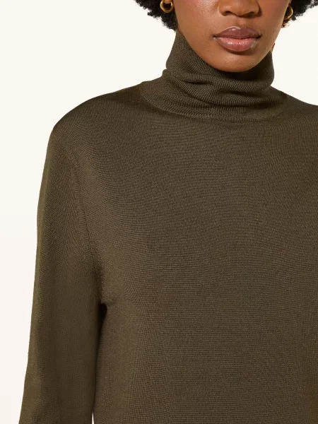 The Frankie Shop Rolák Eve Z Merino Vlny khaki